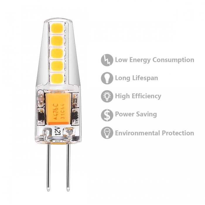 5W G4 Bi-Pin Bulb (Strobing White)